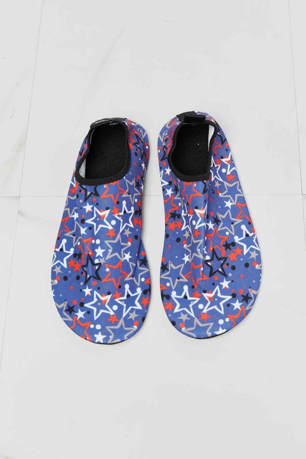 On The Shore Water Shoes in Navy - Kawaii Stop - Aqua Footwear, Beach Adventures, Beach Days, Classic Style, Comfortable Shoes, Durable Materials, Kayaking, Melody, Navy Blue, Outdoor Activities, Printed Design, Rubber Sole, Safety First, Ship from USA, Slip-Resistant, Swimming, US Sizing, Water Protection, Water Shoes, Wet Surfaces