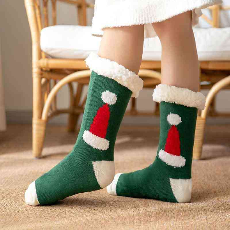 Cozy Christmas Socks - Kawaii Stop - Christmas, Christmas Apparel, Comfortable Fit, Cozy Wear, Festive Accessories, Festive Socks, Festive Wear., H.R., Holiday Comfort, Holiday Fashion, Holiday Spirit, Holiday Wardrobe, Imported, Seasonal Style, Ship From Overseas, Socks, Soft and Comfy, US Size 5-12, Warmth and Joy, Winter Accessories