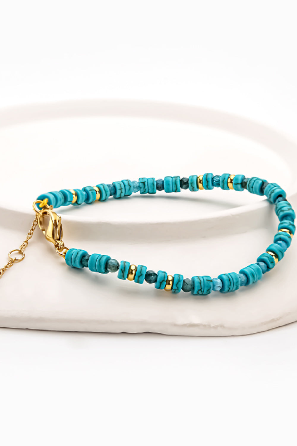 Turquoise Copper Bracelet - Green / One Size - Women’s Jewelry - Bracelets - 2 - 2024