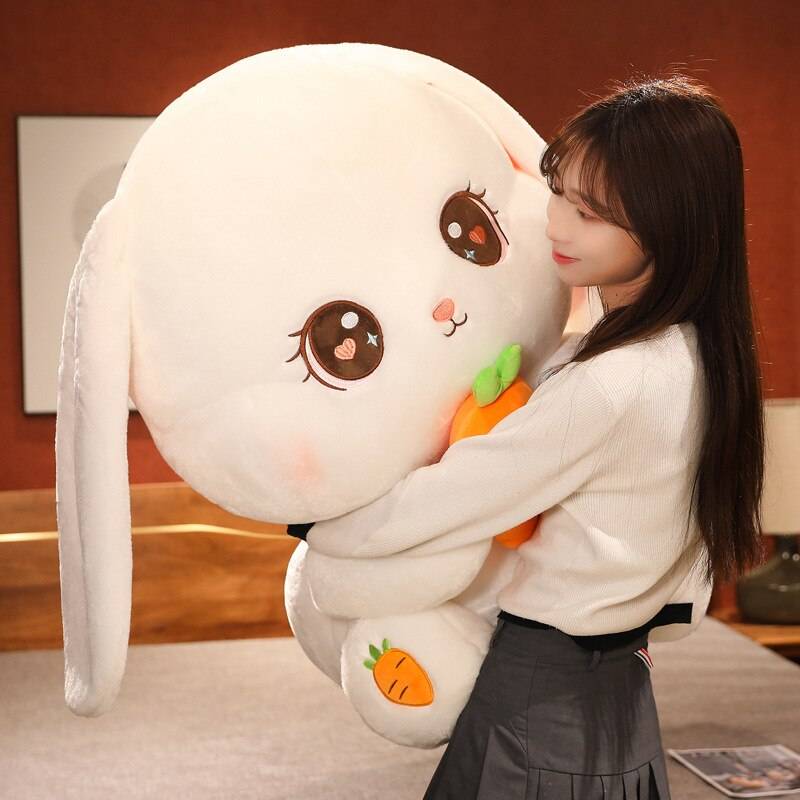 80cm Kawaii Rabbit Plushie - Toys - Stuffed Animals - 17 - 2024
