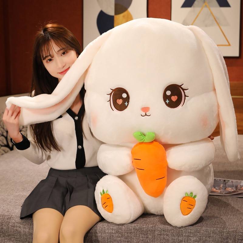 80cm Kawaii Rabbit Plushie - Toys - Stuffed Animals - 12 - 2024