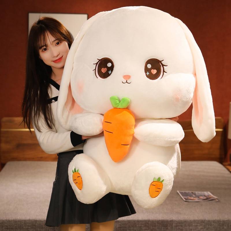 80cm Kawaii Rabbit Plushie - Toys - Stuffed Animals - 14 - 2024