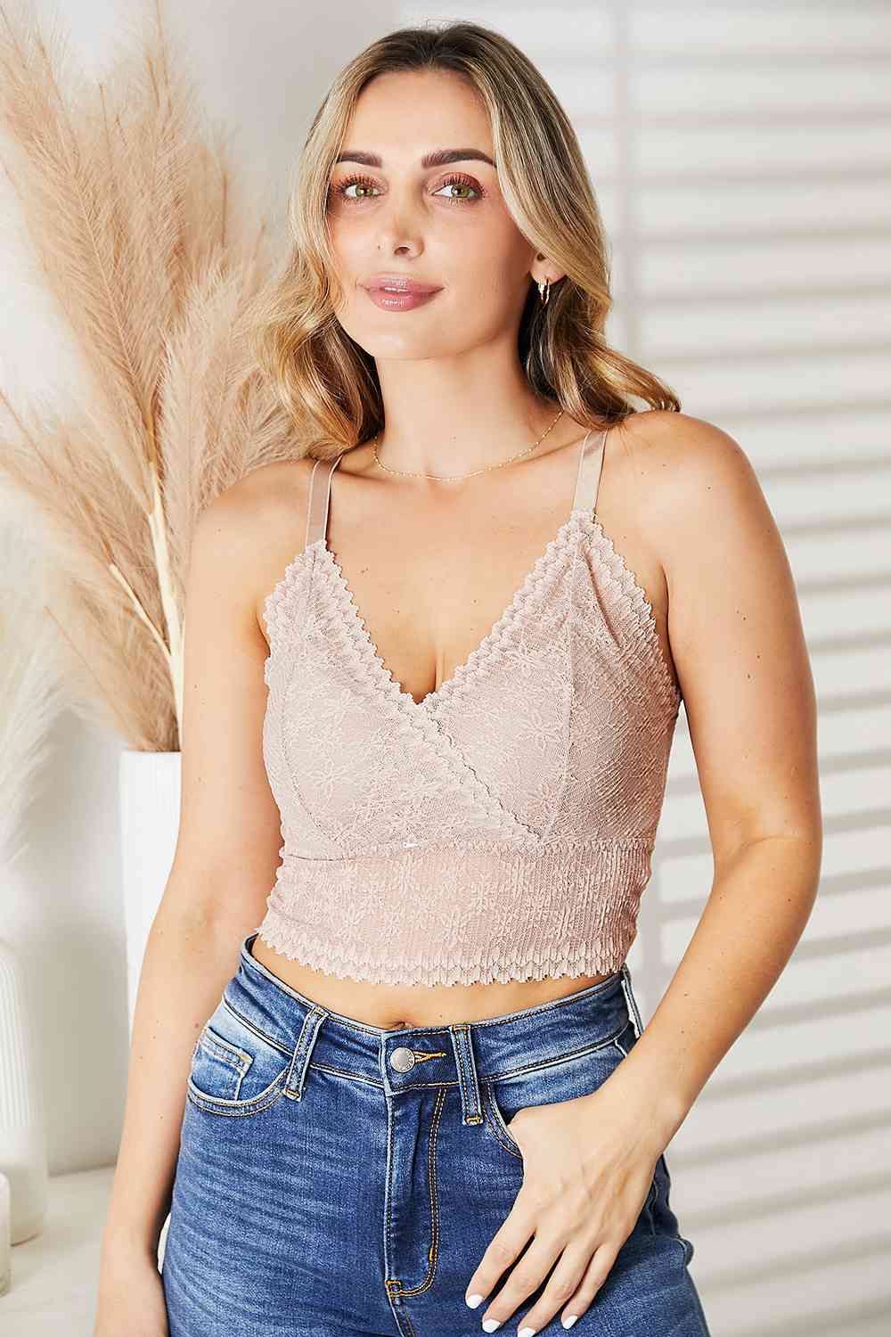Full Size Lace Bralette - Kawaii Stop - Alluring Appeal, Comfortable Fit, Confidence, Elevate Your Intimate Wear, Embrace Your Sensuality, Everyday Elegance, Feel Your Best, Femininity, Irresistible Beauty, JadyK, Lace Bralette, Lingerie Essential, Must-Have, Sexy, Ship from USA, Stylish, Versatile Elegance