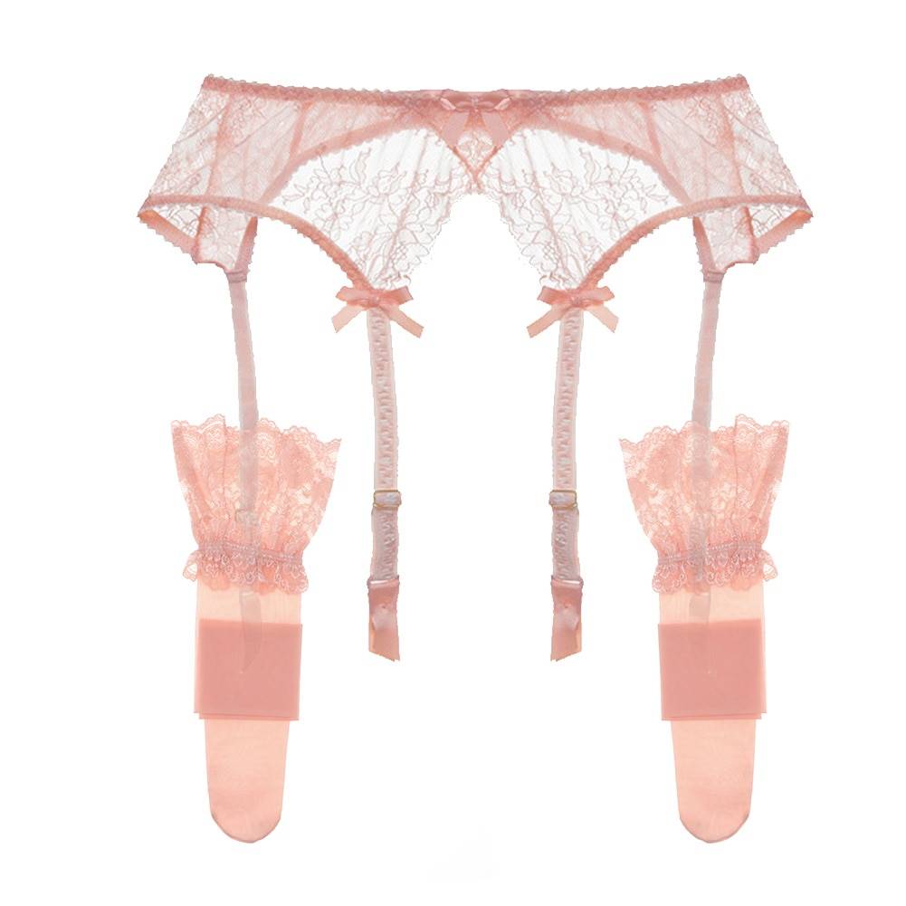 Garter Lingerie Set - Kawaii Stop - Belt, Black, Bondage, Cotton, Demon Clothes, Erotic, garter, Ladies, Leg, Lingerie, Nylon, Panties, Pearl, Pink, Polyester, Red, See Through, Sexy, Sexy Lingerie, Sexy Products, White, Wine Red, Women, Women's