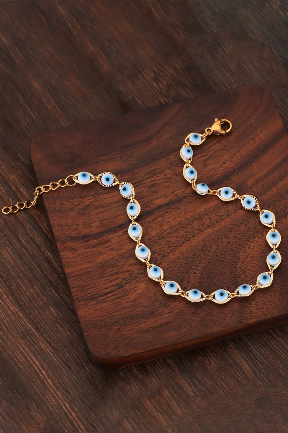 Evil Eye Copper Bracelet - White / One Size - Women’s Jewelry - Bracelets - 1 - 2024