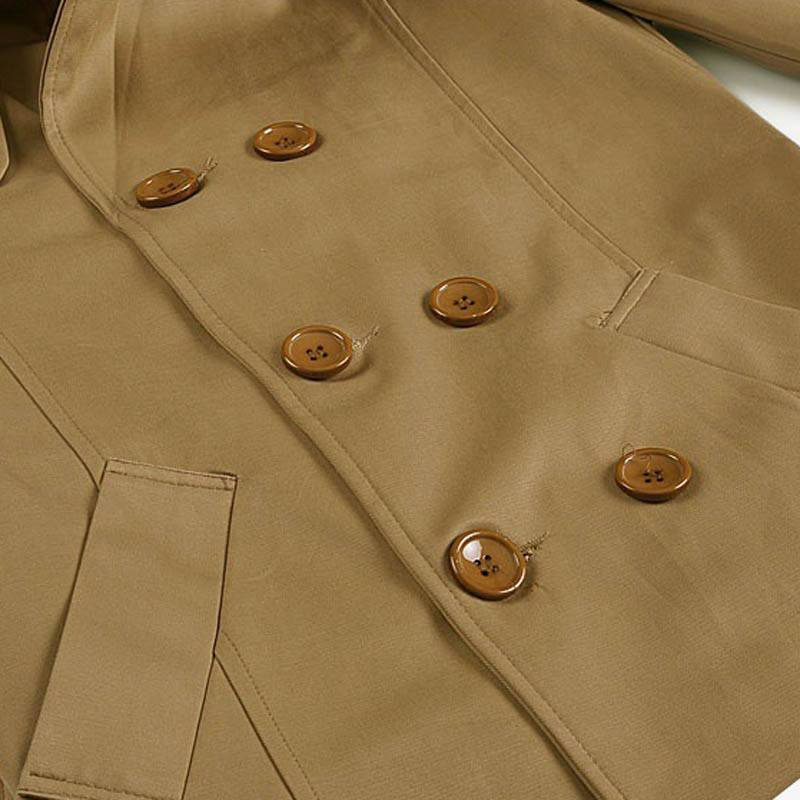 Button Military Uniform Coat - Kawaii Stop - Adorable, Broadcloth, Classic, Coat, Conventional, Cotton, Cute, Double Breasted, Fashion, Harajuku, Japanese, Kawaii, Korean, Long, Men's Clothing &amp; Accessories, Men's Jackets, Men's Jackets &amp; Coats, Polyester, Sashes, Slim, Solid, Street Fashion, Streetwear, Trench, Turn-Down Collar