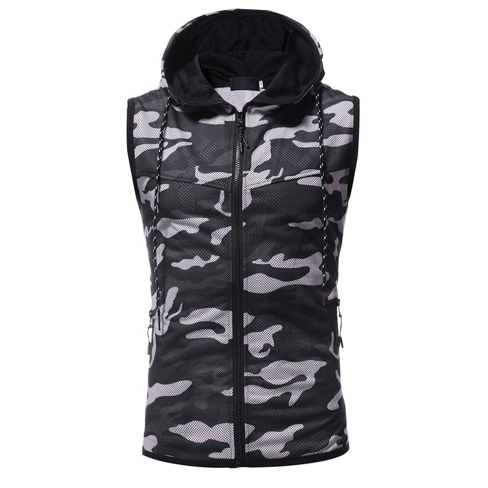 Camouflage Sleeveless Shirt - Kawaii Stop - Camo, Gear, Gym, Men's Clothing &amp; Accessories, Men's T-Shirts, Men's Tops &amp; Tees, Shirt, Sleeveless, Street Fashion, Workout