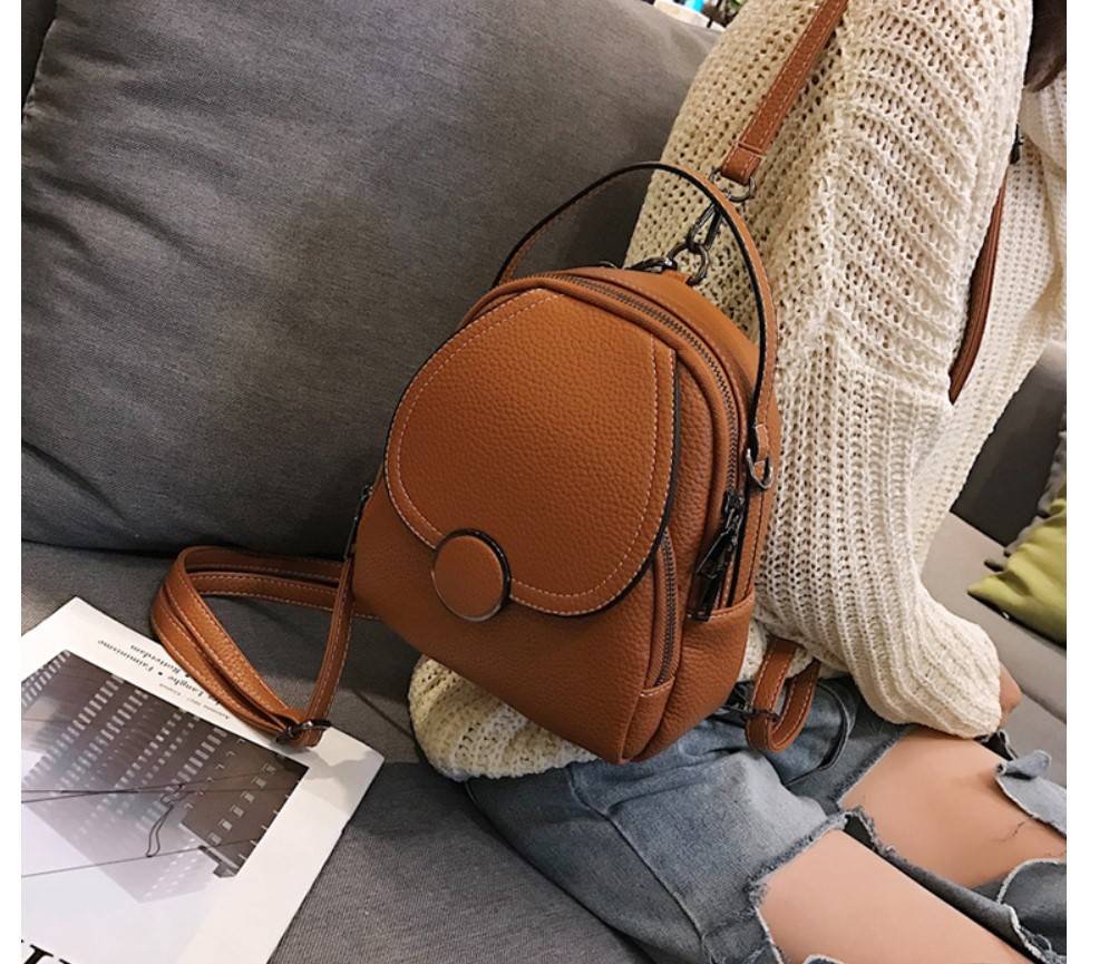 Fashion Mini Backpacks - Kawaii Stop - Backpacks, Cute, Fashion, Harajuku, Japanese, Kawaii, Korean, Mini, Polyester, PU Leather, Silt Pocket, Women Bags &amp; Wallets, Zipper