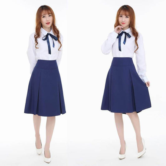 Girl's Fate Cosplay Costume - Kawaii Stop - Anime, Autumn, Cosplay, Costume, Dress, Fate, Fate stay night, Halloween Costume, Polyester, Saber, Sailor Uniforms, Spring, Summer, Top, Winter
