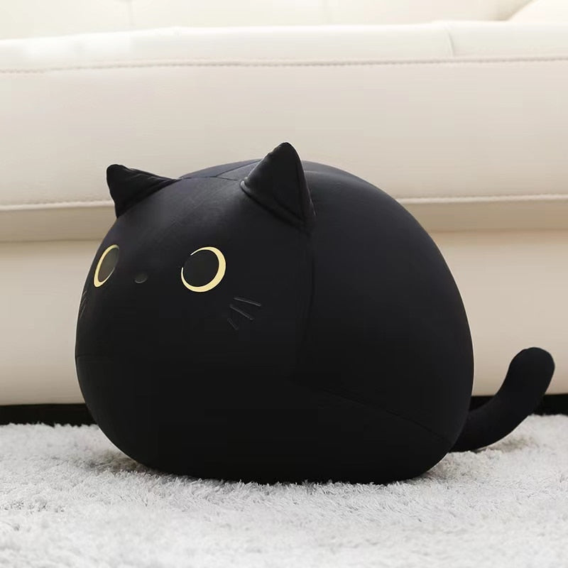 Black Cat Plushie - Toys - Stuffed Animals - 4 - 2024