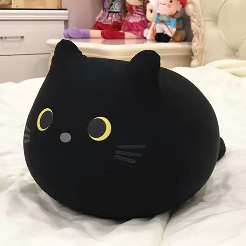 Black Cat Plushie - Toys - Stuffed Animals - 3 - 2024