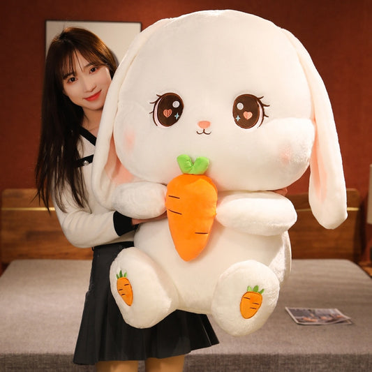 80cm Kawaii Rabbit Plushie - Toys - Stuffed Animals - 1 - 2024