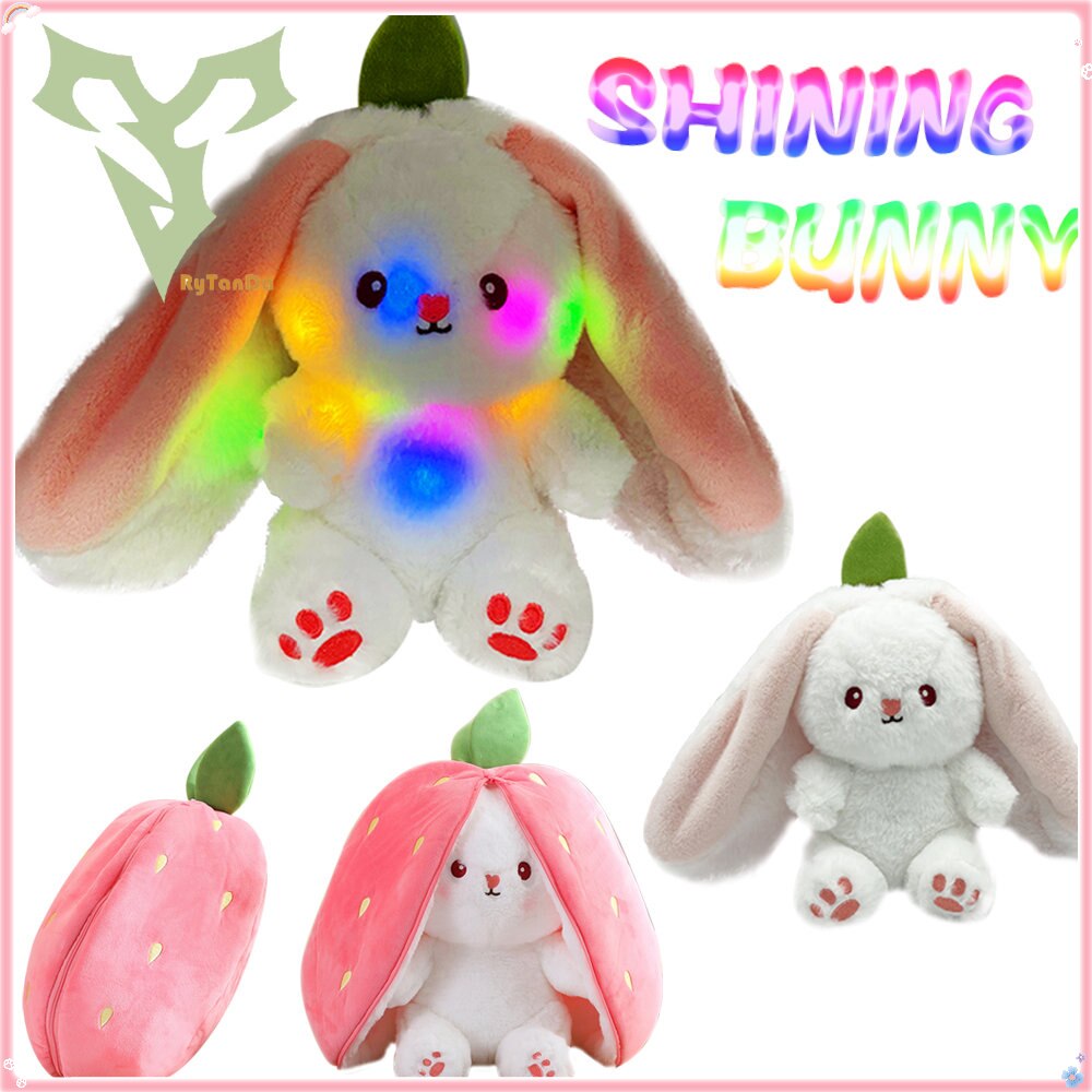 Kawaii Reversible Fruit Rabbit Plush Toy - Toys - Stuffed Animals - 5 - 2024