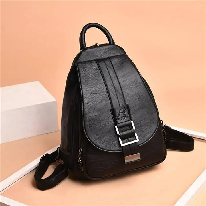 Leather Backpack for Women - Women’s Clothing & Accessories - Backpacks - 10 - 2024