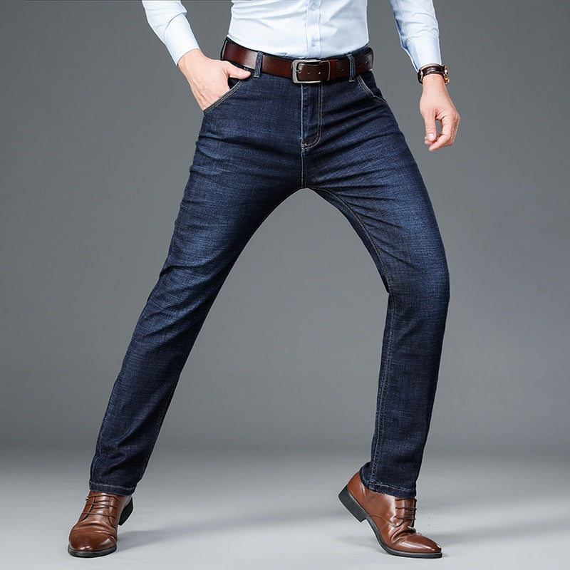 Men’s Classic Relaxed Fit Flex Jeans - Bottoms - Shirts & Tops - 3 - 2024