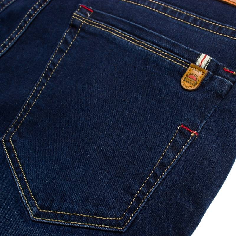 Men's Blue Straight Jeans - Kawaii Stop - Men's Bottoms, Men's Clothing &amp; Accessories, Men's Jeans