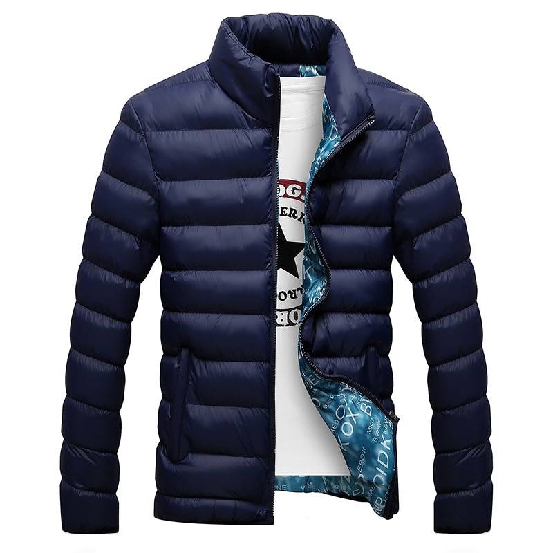 Men's Quilted Warm Jacket - Kawaii Stop - Casual, Down Jacket, Down Jackets, Harajuku, Harajuku Style, Jacket, Japanese, Korean, Men's Clothing &amp; Accessories, Men's Jackets, Men's Jackets &amp; Coats, Outdoor, Quilted, Street Fashion, Warm, Winter, Zipper