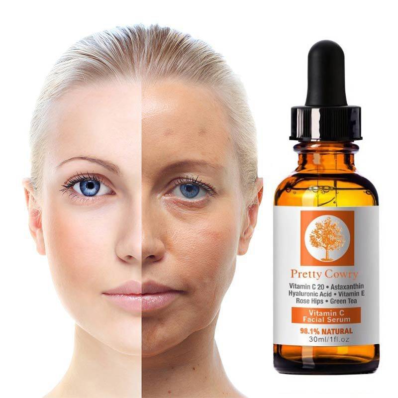 Natural Face Serum - Vitamin E - Kawaii Stop - Beauty, Beauty &amp; Health, Face Serum, Health, Healthy Skin, Hyaluronic Acid, Skin Care, Vitamin C, Vitamin E
