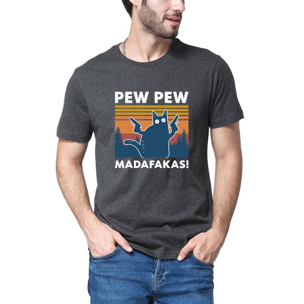 Pew Pew Madafakas T Shirt - Kawaii Stop - Cat, Fashion, Funny, Harajuku, Korean, Madafakas, Men's Clothing &amp; Accessories, Men's T-Shirts, Men's Tops &amp; Tees, Pew Pew, Shirt, T Shirt