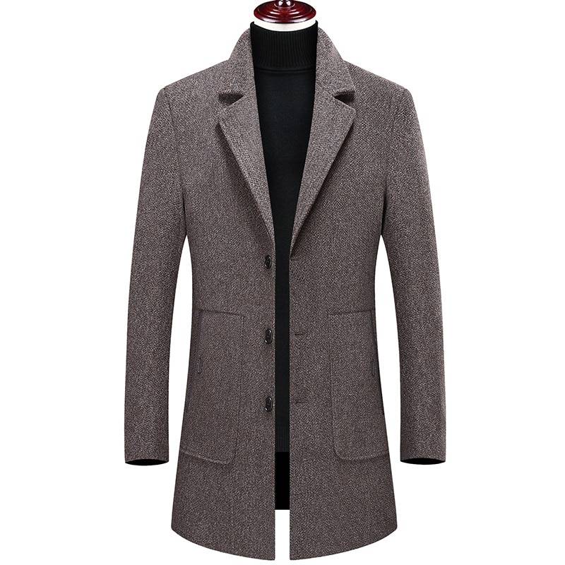 Plaid Button Coat - Kawaii Stop - Button, Coat, Men's, Men's Clothing &amp; Accessories, Men's Jackets, Men's Jackets &amp; Coats, Patterned, Plaid, Winter
