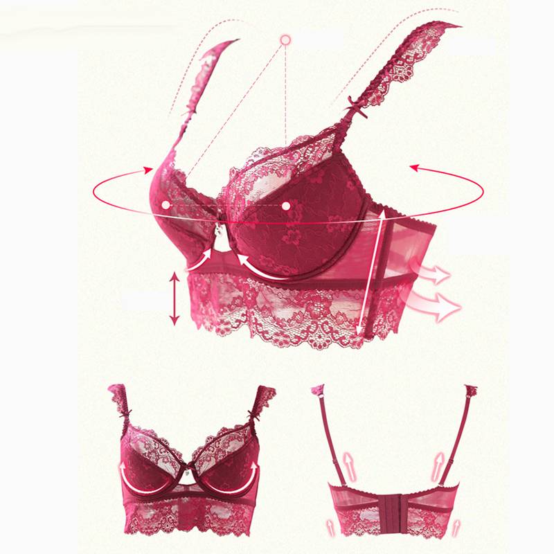 Sexy Lingerie Intimates Set - Kawaii Stop - Adjusted-Straps, Back Closure, Bow, Bra, Bras, Convertible Straps, Cotton, Cute, Floral, Flower, Intimates, Lingerie, Panties, Panty, Plunge, Push Up, Sensuous, Set, Sets, Sexy, Sexy Lingerie, Sexy Products, Spandex, Three Hook-and-Eye, Underwear, Unlined, Women's, Women's Clothing &amp; Accessories