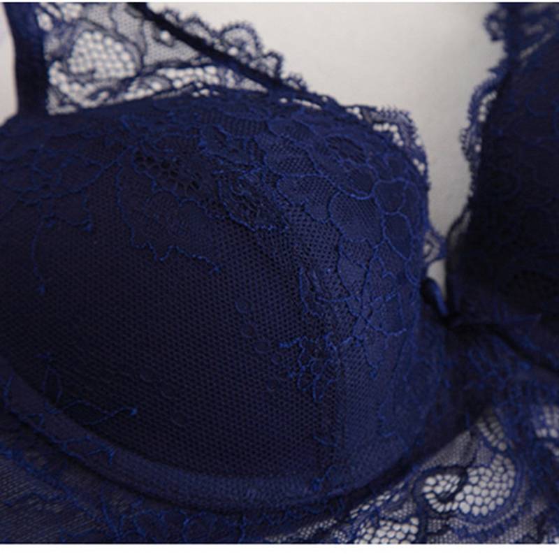 Sexy Slim Lace Lingerie - Kawaii Stop - Acrylic, Adjusted-Straps, Back Closure, Black, Blue, Bra, Bras, Cute, Floral, Four Hook-and-Eye, Intimates, Lace, Non-Convertible Straps, Panties, Push Up, Sensuous, Sets, Sexy, Sexy Lingerie, Sexy Products, Spandex, Underwear, Underwire, Unlined, White, Women's, Women's Clothing &amp; Accessories