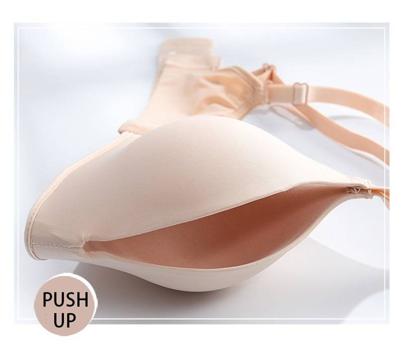 Soft Push Up Bra - Kawaii Stop - Acetate, Adjustable, Adjusted-Straps, Anniversary, Beige, Birthday, Black, Bra, Bras, Cute, Daily, Deep Blue, Gift, Intimates, Khaki, Nylon, Party, Pink, Push Up, Sensuous, Sexy, Sexy Lingerie, Sexy Products, Soft, Solid, Tow Hook-and-Eye, Wedding, Wine Red, Wire Free, Wireless, Women's, Women's Clothing &amp; Accessories