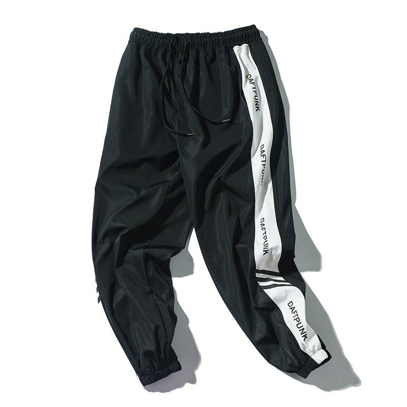 Street Style Drawstring Sweatpants - Kawaii Stop - Drawstring, Harajuku Fashion, Men's Bottoms, Men's Clothing &amp; Accessories, Men's Pants, Style, Sweatpants