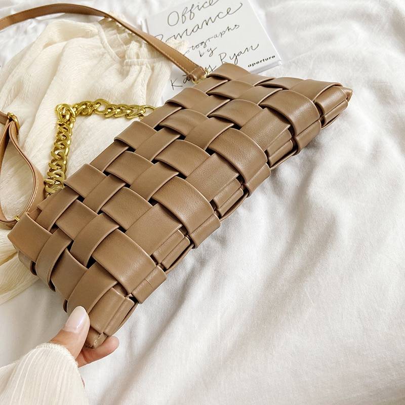 Weave Design Crossbody Bag - Women Bags & Wallets - Handbags - 10 - 2024