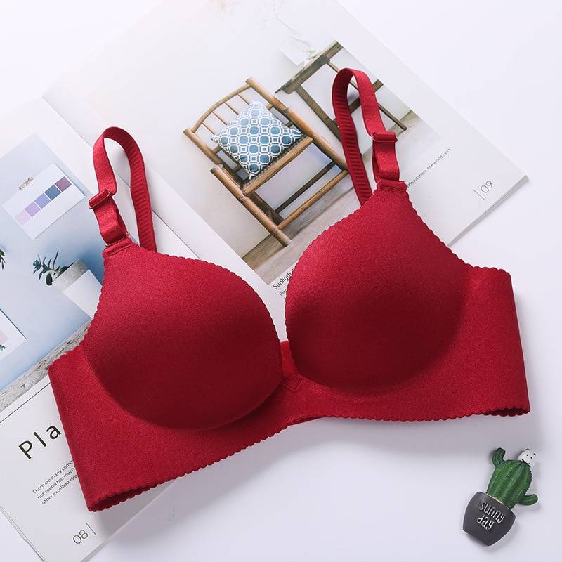 Sexy U Cup Bra - Kawaii Stop - Back Closure, Bra, Bras, Convertible Straps, Cute, Intimates, Nylon, Polyester, Push Up, Seamless, Sensuous, Sexy, Sexy Lingerie, Sexy Products, Solid, Spandex, U Cup, Wire Free, Wireless, Women's, Women's Clothing &amp; Accessories