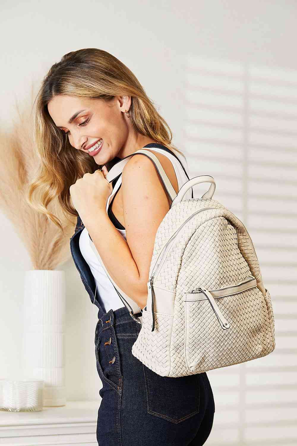 PU Leather Backpack - Kawaii Stop - Backpack, Durable Material, Elegant Design, Everyday Use, Fashion Forward, Fashionable Accessory, Large Size, Must-Have, Organized Essentials, PU Leather, Quality Craftsmanship, Ship from USA, SHOMICO, Spacious Compartments, Stylish and Functional, Women's Accessories