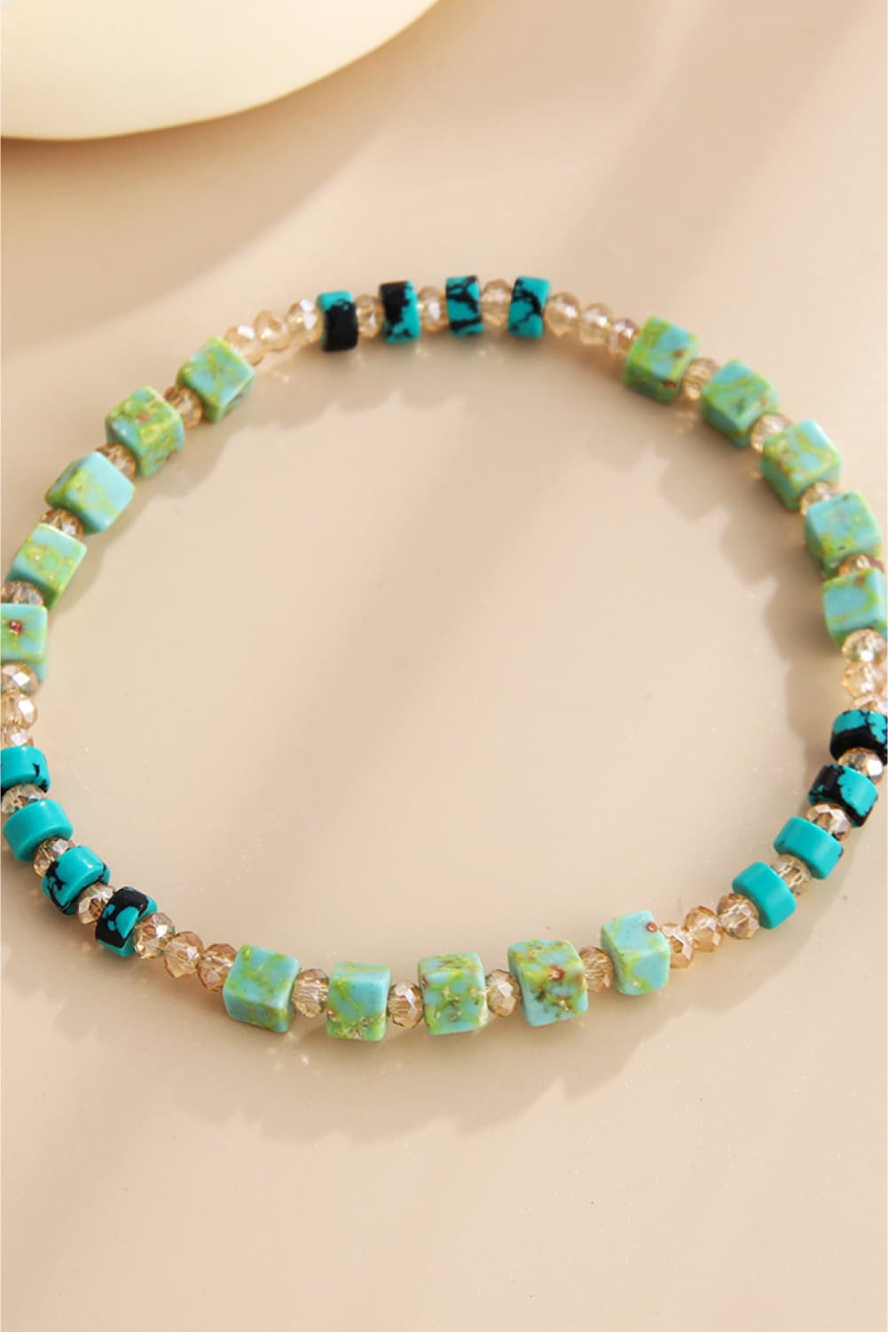 Crystal & Natural Stone Bracelet - Women’s Jewelry - Bracelets - 2 - 2024