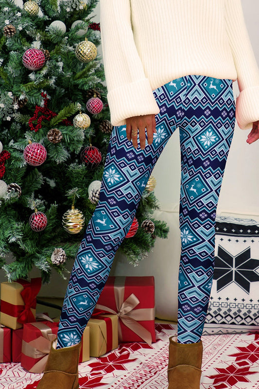 Geometric Leggings - Kawaii Stop - Basic Style, Bottoms, Capris, Confidence Booster., Easy Care, Geometric Leggings, Imported Leggings, Opaque, Pants, Ship From Overseas, Stretchy Comfort, Trendy Look, Versatile, Women's Clothing, Women's Fashion, YO