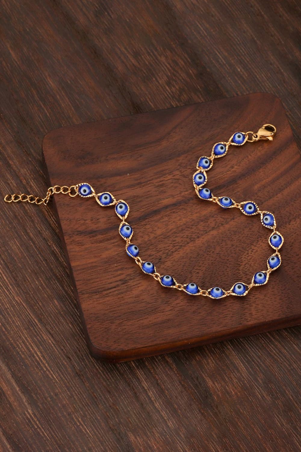 Evil Eye Copper Bracelet - Blue / One Size - Women’s Jewelry - Bracelets - 7 - 2024