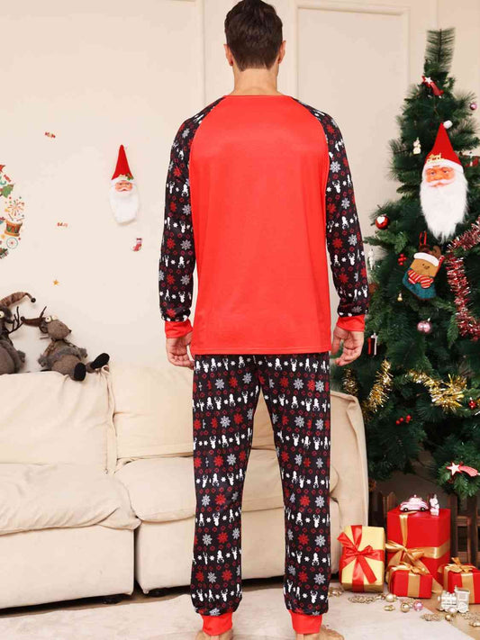 Full Size Reindeer Graphic Top and Pants Set - Kawaii Stop - Basic Two-Piece, Christmas, Christmas Style, Comfortable Fit, Cozy Ensemble, Festive Attire, Festive Fashion, Holiday Loungewear, Holiday Outfit, Lounge in Style, Playful Design, Reindeer Graphic Set, Seasonal Cheer, Ship From Overseas, Z.Y@