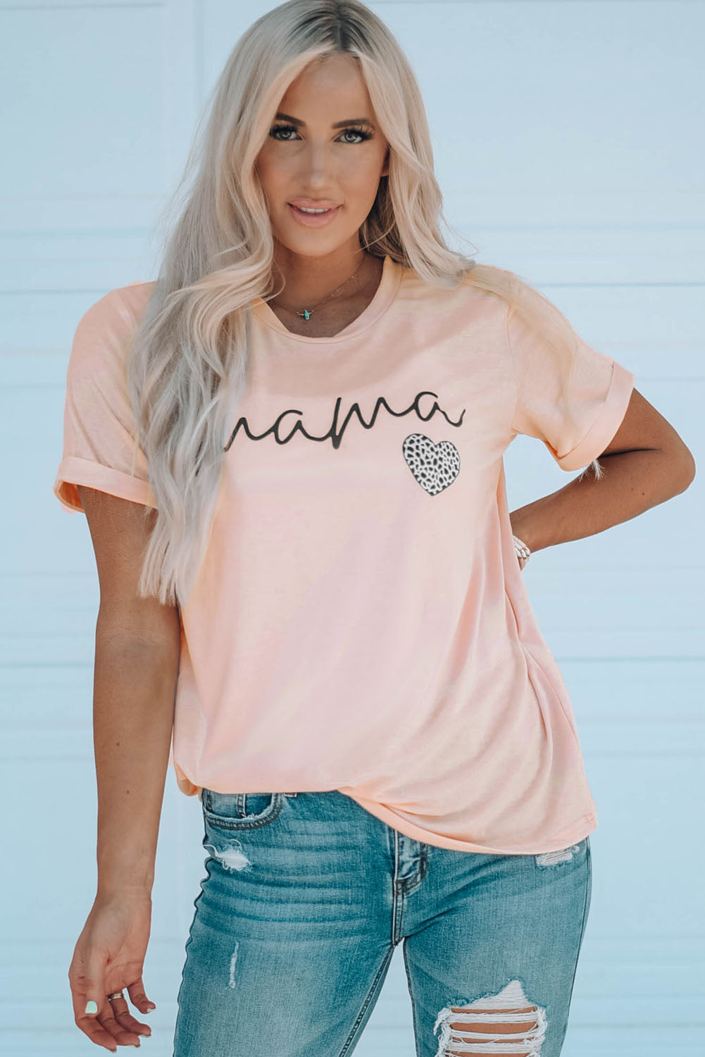 MAMA Heart Graphic Tee Shirt - Kawaii Stop - Kawaii Shop
