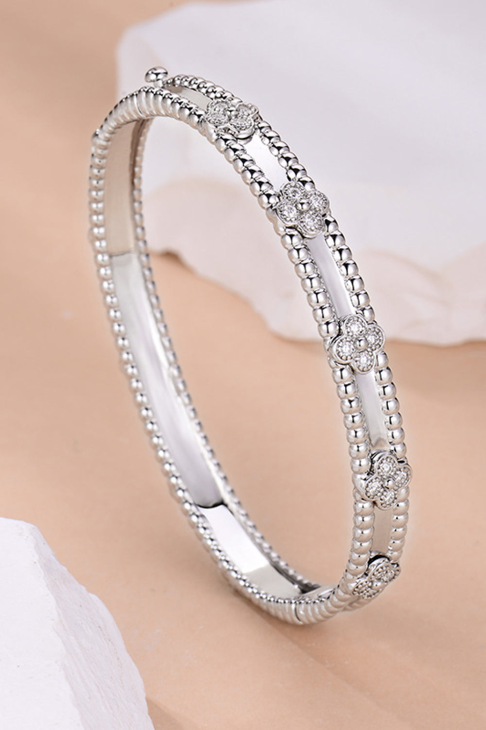Moissanite 925 Sterling Silver Bracelet - Women’s Jewelry - Bracelets - 2 - 2024